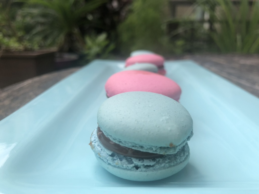 Chocolate Filled Macarons Secondary